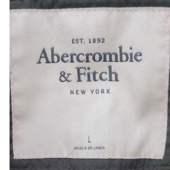 Abercrombie & Fitch Jacket Womens Large Military Boho Grunge Cottagecore Punk - Picture 9 of 10